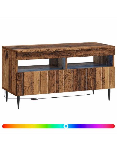 Mobile TV LED Legno antico Legno ingegnerizzato