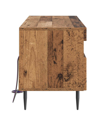 Mobile TV LED Legno antico Legno ingegnerizzato