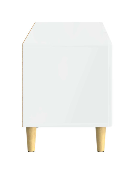 Mobile TV Bianco Lucido Legno ingegnerizzato