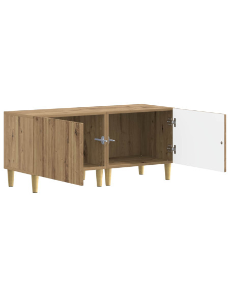 Mobile TV Rovere Artigianale Legno ingegnerizzato