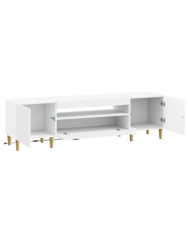 Mobile TV LED Bianco Legno ingegnerizzato