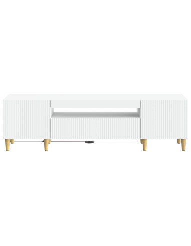 Mobile TV LED Bianco Legno ingegnerizzato
