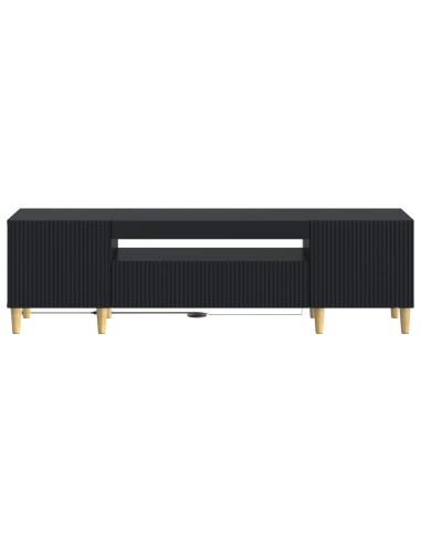 Mobile TV LED Nero Legno ingegnerizzato