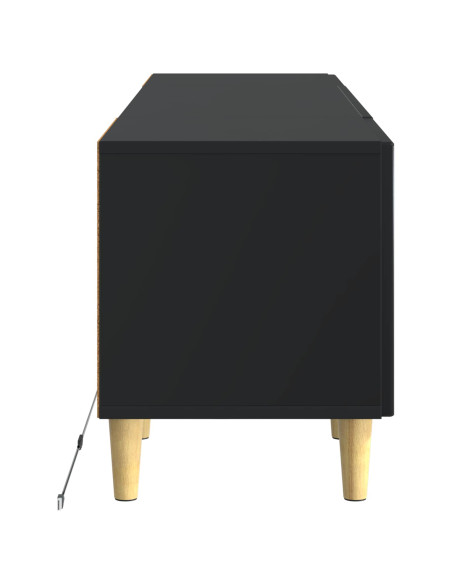 Mobile TV LED Nero Legno ingegnerizzato