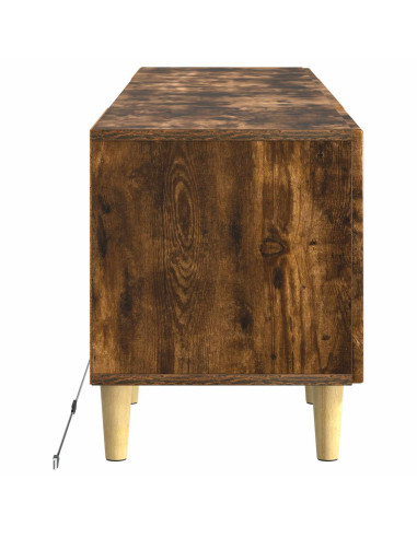 Mobile TV LED Rovere Fumo Legno ingegnerizzato