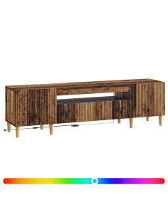 Mobile TV LED Legno antico Legno ingegnerizzato 2