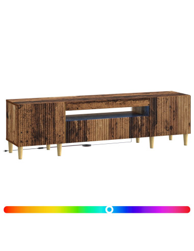Mobile TV LED Legno antico Legno ingegnerizzato