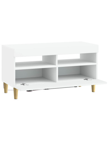 Mobile TV LED Bianco Legno ingegnerizzato