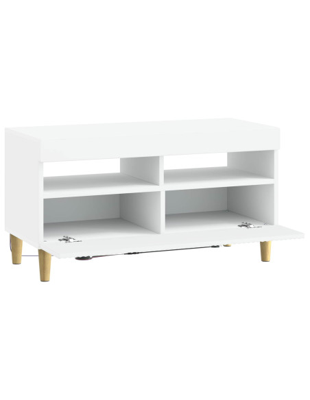 Mobile TV LED Bianco Legno ingegnerizzato