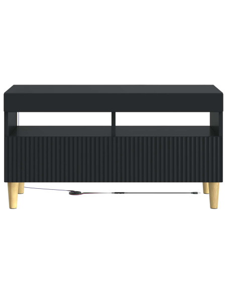 Mobile TV LED Nero Legno ingegnerizzato