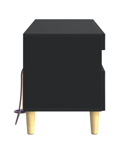 Mobile TV LED Nero Legno ingegnerizzato