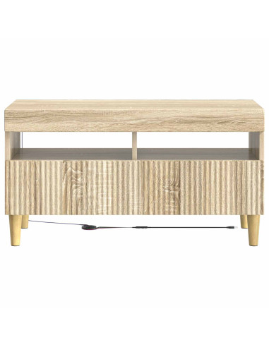 Mobile TV LED Rovere Sonoma Legno ingegnerizzato