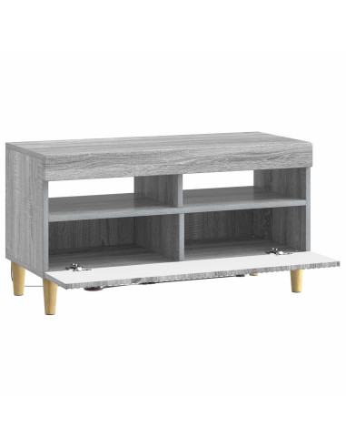Mobile TV LED Sonoma grigio Legno ingegnerizzato