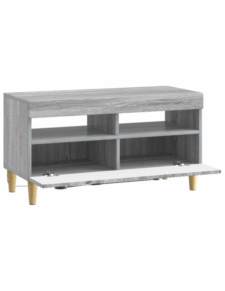 Mobile TV LED Sonoma grigio Legno ingegnerizzato