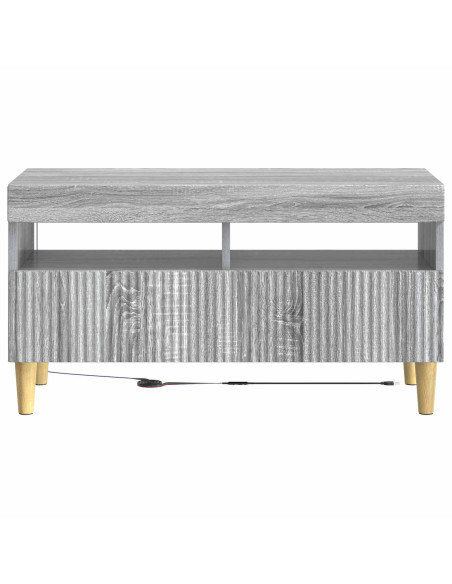 Mobile TV LED Sonoma grigio Legno ingegnerizzato