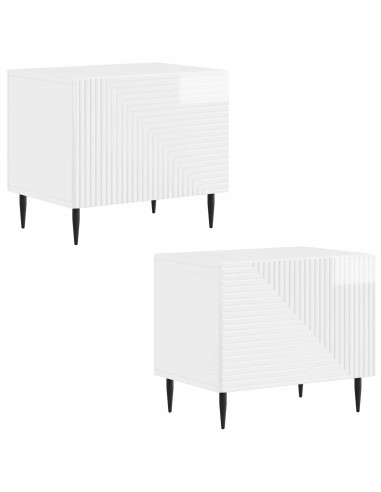 Mobile TV Bianco Lucido Legno ingegnerizzato