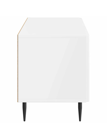 Mobile TV Bianco Lucido Legno ingegnerizzato