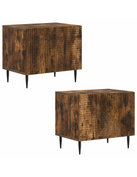 Mobile TV Rovere Fumo Legno ingegnerizzato
