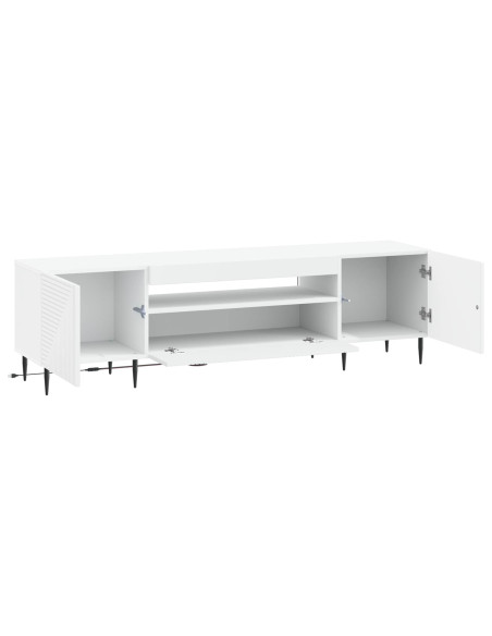 Mobile TV LED Bianco Legno ingegnerizzato