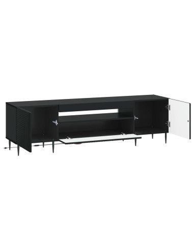 Mobile TV LED Nero Legno ingegnerizzato
