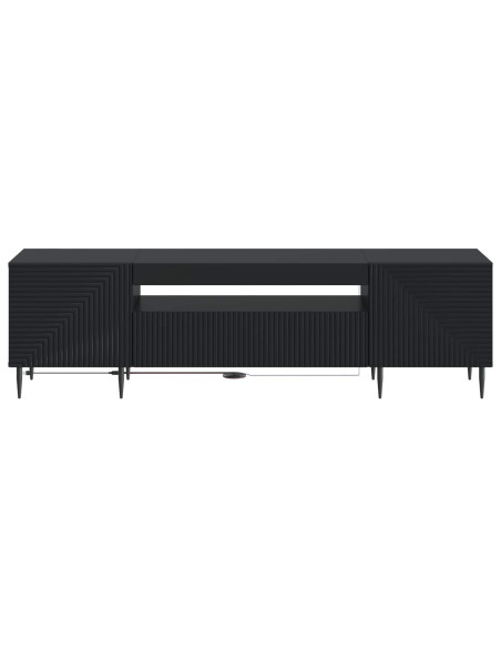 Mobile TV LED Nero Legno ingegnerizzato
