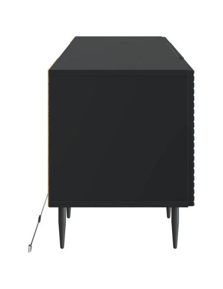 Mobile TV LED Nero Legno ingegnerizzato