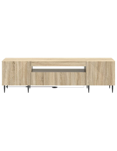Mobile TV LED Rovere Sonoma Legno ingegnerizzato