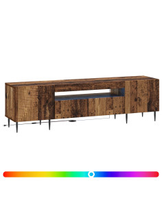Mobile TV LED Legno antico Legno ingegnerizzato 2