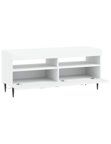 Mobile TV LED Bianco Legno ingegnerizzato