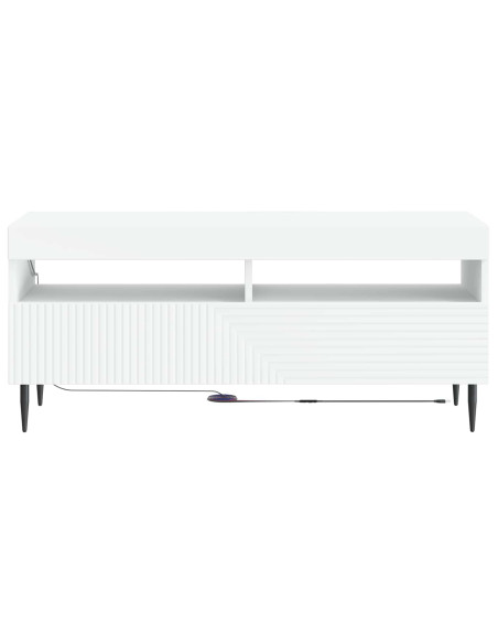 Mobile TV LED Bianco Legno ingegnerizzato