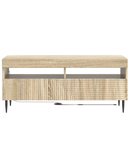 Mobile TV LED Rovere Sonoma Legno ingegnerizzato