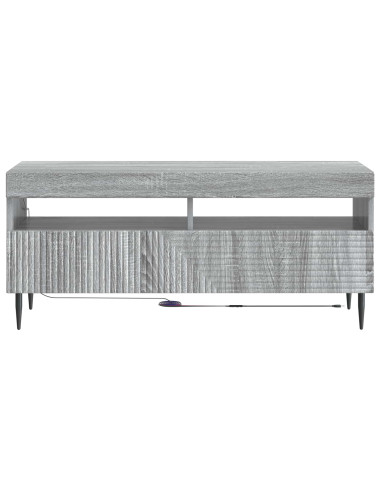 Mobile TV LED Sonoma grigio Legno ingegnerizzato