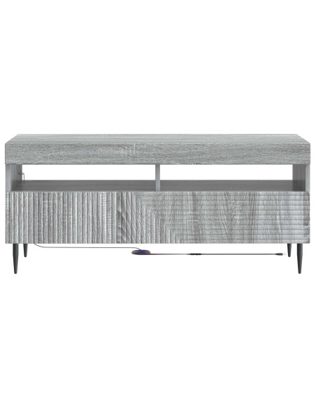 Mobile TV LED Sonoma grigio Legno ingegnerizzato