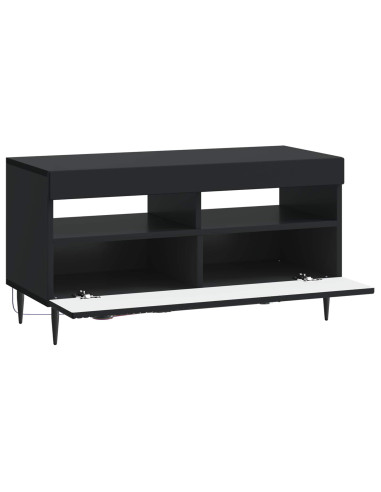 Mobile TV LED Nero Legno ingegnerizzato