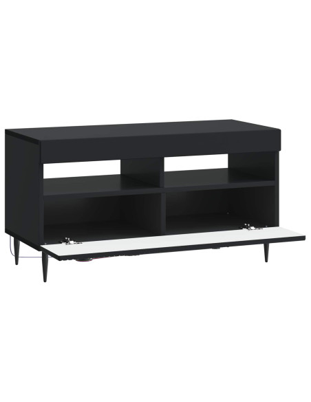 Mobile TV LED Nero Legno ingegnerizzato