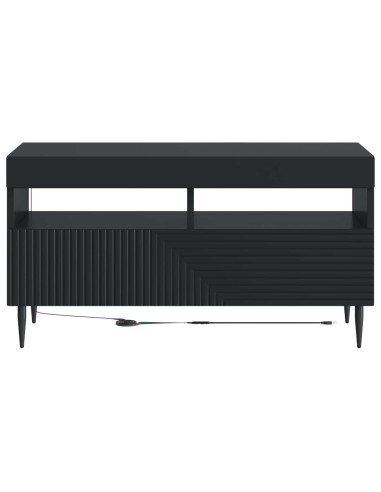 Mobile TV LED Nero Legno ingegnerizzato