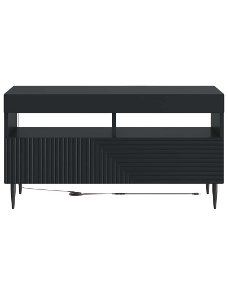 Mobile TV LED Nero Legno ingegnerizzato