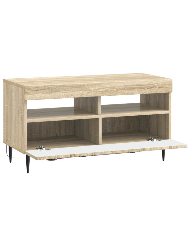 Mobile TV LED Rovere Sonoma Legno ingegnerizzato