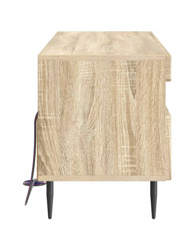 Mobile TV LED Rovere Sonoma Legno ingegnerizzato
