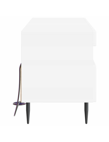 Mobile TV LED Bianco Lucido Legno ingegnerizzato