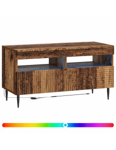 Mobile TV LED Legno antico Legno ingegnerizzato 2