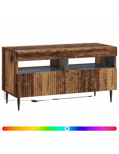 Mobile TV LED Legno antico Legno ingegnerizzato