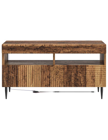 Mobile TV LED Legno antico Legno ingegnerizzato