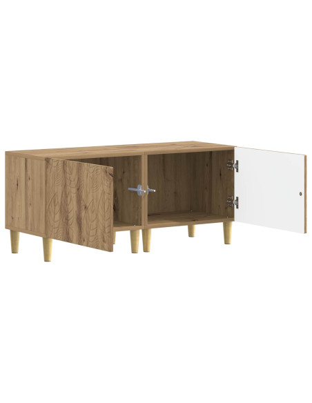 Mobile TV Rovere Artigianale Legno ingegnerizzato