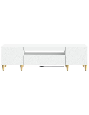 Mobile TV LED Bianco Legno ingegnerizzato
