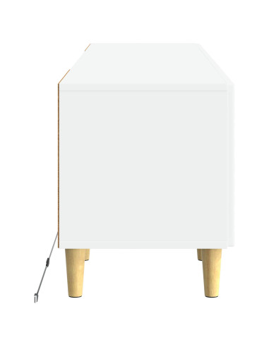 Mobile TV LED Bianco Legno ingegnerizzato