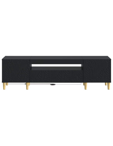 Mobile TV LED Nero Legno ingegnerizzato
