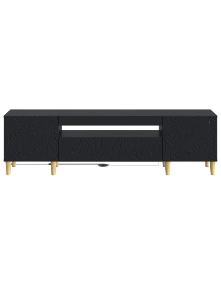 Mobile TV LED Nero Legno ingegnerizzato
