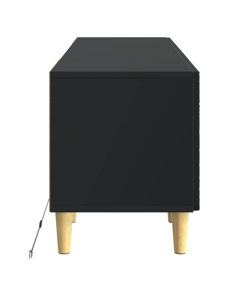 Mobile TV LED Nero Legno ingegnerizzato