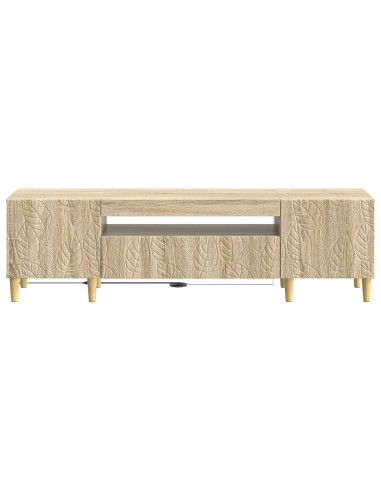 Mobile TV LED Rovere Sonoma Legno ingegnerizzato